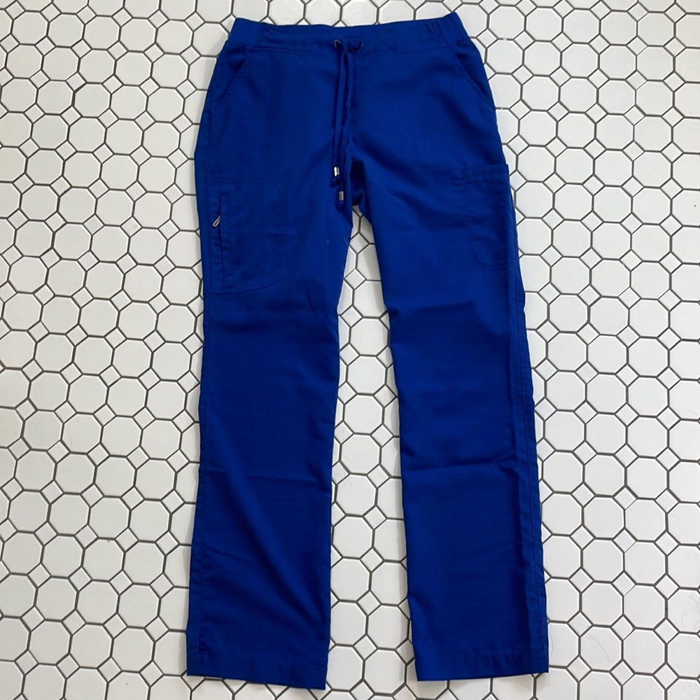 Small greys anatomy scrub pants- royal blue